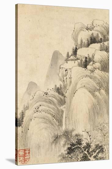 Album de huit feuilles : paysages-Wutian Wang-Stretched Canvas