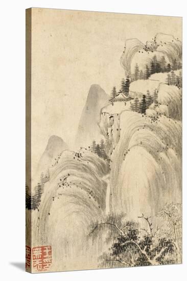 Album de huit feuilles : paysages-Wutian Wang-Stretched Canvas