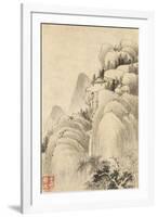 Album de huit feuilles : paysages-Wutian Wang-Framed Giclee Print