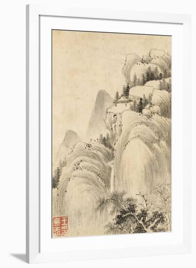 Album de huit feuilles : paysages-Wutian Wang-Framed Giclee Print