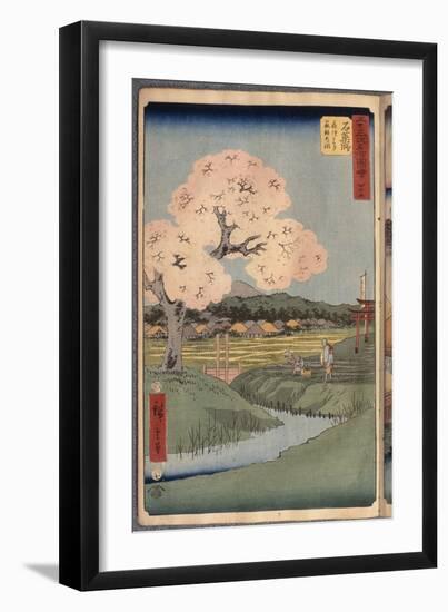 Album de la série des Cinquante-trois relais du Tôkaidô-Ando Hiroshige-Framed Giclee Print