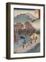 Album de la série des Cinquante-trois relais du Tôkaidô-Ando Hiroshige-Framed Giclee Print