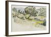 Album de voyage au Maroc, Espagne, Algérie-Eugene Delacroix-Framed Giclee Print