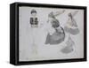 Album du voyage en Afrique du Nord-Eugene Delacroix-Framed Stretched Canvas