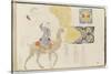 Album : Etudes d'après des figures orientales et des motifs décoratifs-Eugene Delacroix-Stretched Canvas