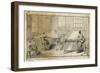 Album factice  : Atelier de broderie-Augustin De Saint-aubin-Framed Giclee Print