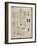 Album Noa Noa : Collage d'estampes Japonaises ou de copies d'estampes Japonaises-Paul Gauguin-Framed Giclee Print