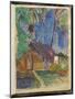 Album Noa Noa : Fare sous les cocotiers-Paul Gauguin-Mounted Giclee Print