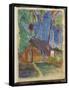 Album Noa Noa : Fare sous les cocotiers-Paul Gauguin-Framed Stretched Canvas