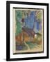 Album Noa Noa : Fare sous les cocotiers-Paul Gauguin-Framed Giclee Print