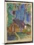 Album Noa Noa : Fare sous les cocotiers-Paul Gauguin-Mounted Giclee Print