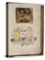 Album Noa Noa : Femmes et déesses Polynésiennes-Paul Gauguin-Stretched Canvas