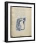 Album Noa Noa : Notes manuscrites et femmes près d'une cascade-Paul Gauguin-Framed Giclee Print