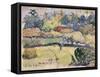 Album Noa-Noa : Paysage Polynésien-Paul Gauguin-Framed Stretched Canvas