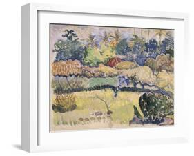 Album Noa-Noa : Paysage Polynésien-Paul Gauguin-Framed Giclee Print