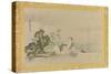 Album of Copies of Chinese Paintings, Album Leaf-Kano Tsunenobu-Stretched Canvas