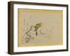 Album of Copies of Chinese Paintings, Album Leaf-Kano Tsunenobu-Framed Giclee Print