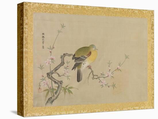 Album of Copies of Chinese Paintings, Album Leaf-Kano Tsunenobu-Stretched Canvas