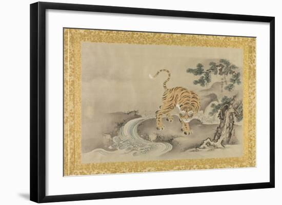 Album of Copies of Chinese Paintings, Album Leaf-Kano Tsunenobu-Framed Giclee Print