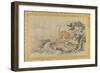 Album of Copies of Chinese Paintings, Album Leaf-Kano Tsunenobu-Framed Giclee Print