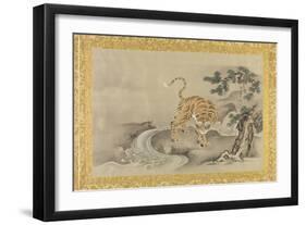 Album of Copies of Chinese Paintings, Album Leaf-Kano Tsunenobu-Framed Giclee Print