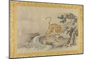 Album of Copies of Chinese Paintings, Album Leaf-Kano Tsunenobu-Mounted Giclee Print