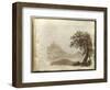 Album of Drawings Charlotte Napoleon: View of a Lake-null-Framed Giclee Print