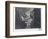 Album of Engravings after the Drawings for "Les Travailleurs De La Mer: La Durande after Shipwreck-Victor Hugo-Framed Giclee Print