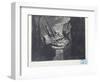 Album of Engravings after the Drawings for "Les Travailleurs De La Mer: La Durande after Shipwreck-Victor Hugo-Framed Giclee Print