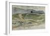 Album of North Africa and Spain for the Near Meknes-Eugene Delacroix-Framed Giclee Print