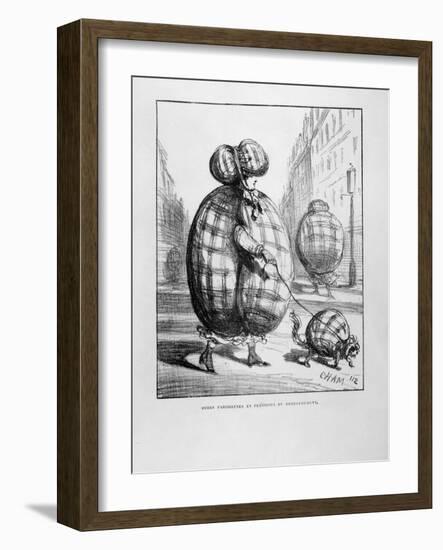 Album of the Siege by Cham and Daumier-Honore Daumier-Framed Giclee Print