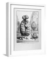 Album of the Siege by Cham and Daumier-Honore Daumier-Framed Giclee Print