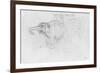 Album of the Siege of Paris, Elephant (Pen and Brown Ink Wash and Pencil on Paper)-Gustave Doré-Framed Giclee Print