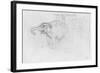 Album of the Siege of Paris, Elephant (Pen and Brown Ink Wash and Pencil on Paper)-Gustave Doré-Framed Giclee Print