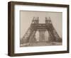 Album on the Work of Construction of the Eiffel Tower-Louis-Emile Durandelle-Framed Giclee Print