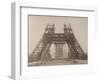 Album on the Work of Construction of the Eiffel Tower-Louis-Emile Durandelle-Framed Giclee Print