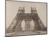 Album on the Work of Construction of the Eiffel Tower-Louis-Emile Durandelle-Mounted Giclee Print