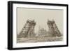 Album on the Work of Construction of the Eiffel Tower-Louis-Emile Durandelle-Framed Giclee Print