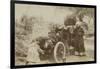Album photographique : Panhard et Levassor vers 1901 (chauffeur à genoux)-null-Framed Giclee Print