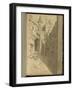 Album : Rue avec diverses architectures-Pierre Henri de Valenciennes-Framed Giclee Print