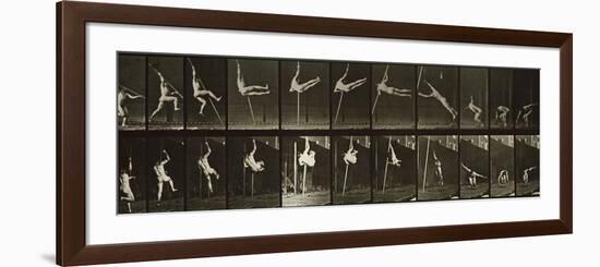 Album sur la décompostion du mouvement : "Animal locomotion", 1872/85-Eadweard Muybridge-Framed Premium Giclee Print