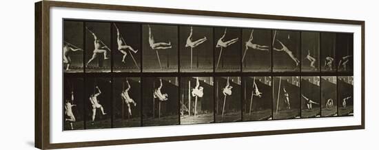 Album sur la décompostion du mouvement : "Animal locomotion", 1872/85-Eadweard Muybridge-Framed Premium Giclee Print