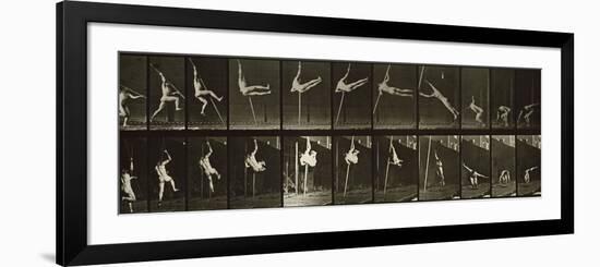 Album sur la décompostion du mouvement : "Animal locomotion", 1872/85-Eadweard Muybridge-Framed Premium Giclee Print