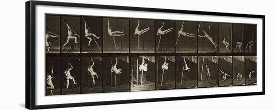 Album sur la décompostion du mouvement : "Animal locomotion", 1872/85-Eadweard Muybridge-Framed Premium Giclee Print