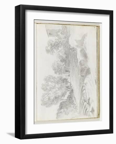 Album : Vue du théâtre de Syracuse-Pierre Henri de Valenciennes-Framed Giclee Print