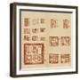 Albumde sceaux de l'empereur Qianlong (Baosou)-null-Framed Giclee Print