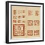 Albumde sceaux de l'empereur Qianlong (Baosou)-null-Framed Giclee Print