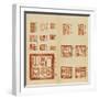 Albumde sceaux de l'empereur Qianlong (Baosou)-null-Framed Giclee Print