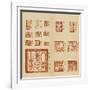 Albumde sceaux de l'empereur Qianlong (Baosou)-null-Framed Giclee Print