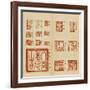 Albumde sceaux de l'empereur Qianlong (Baosou)-null-Framed Giclee Print